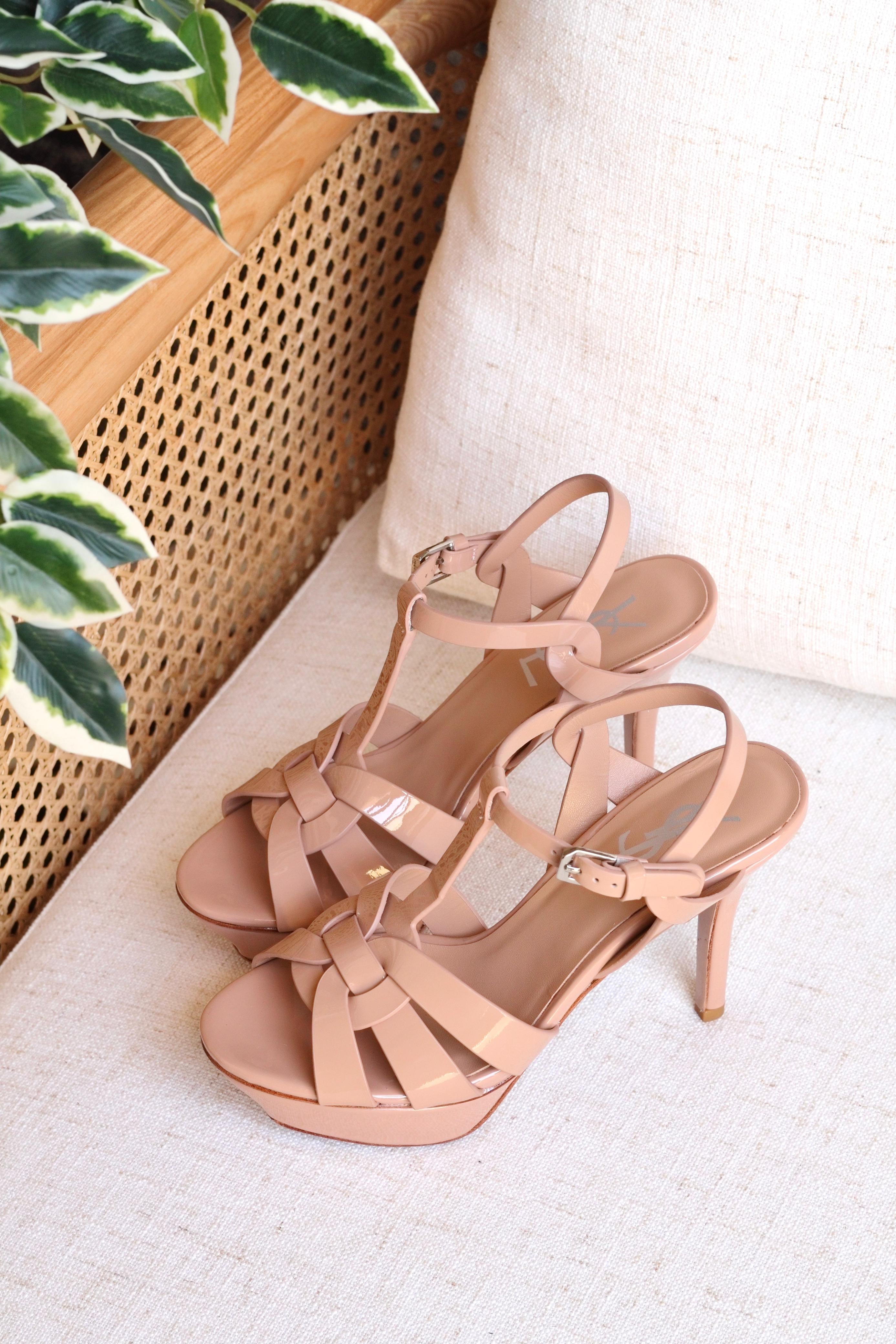 Saint Laurent Tribute platform sandals