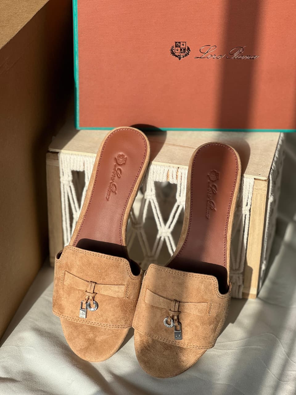 LORO PIANA Summer Charms Sandal