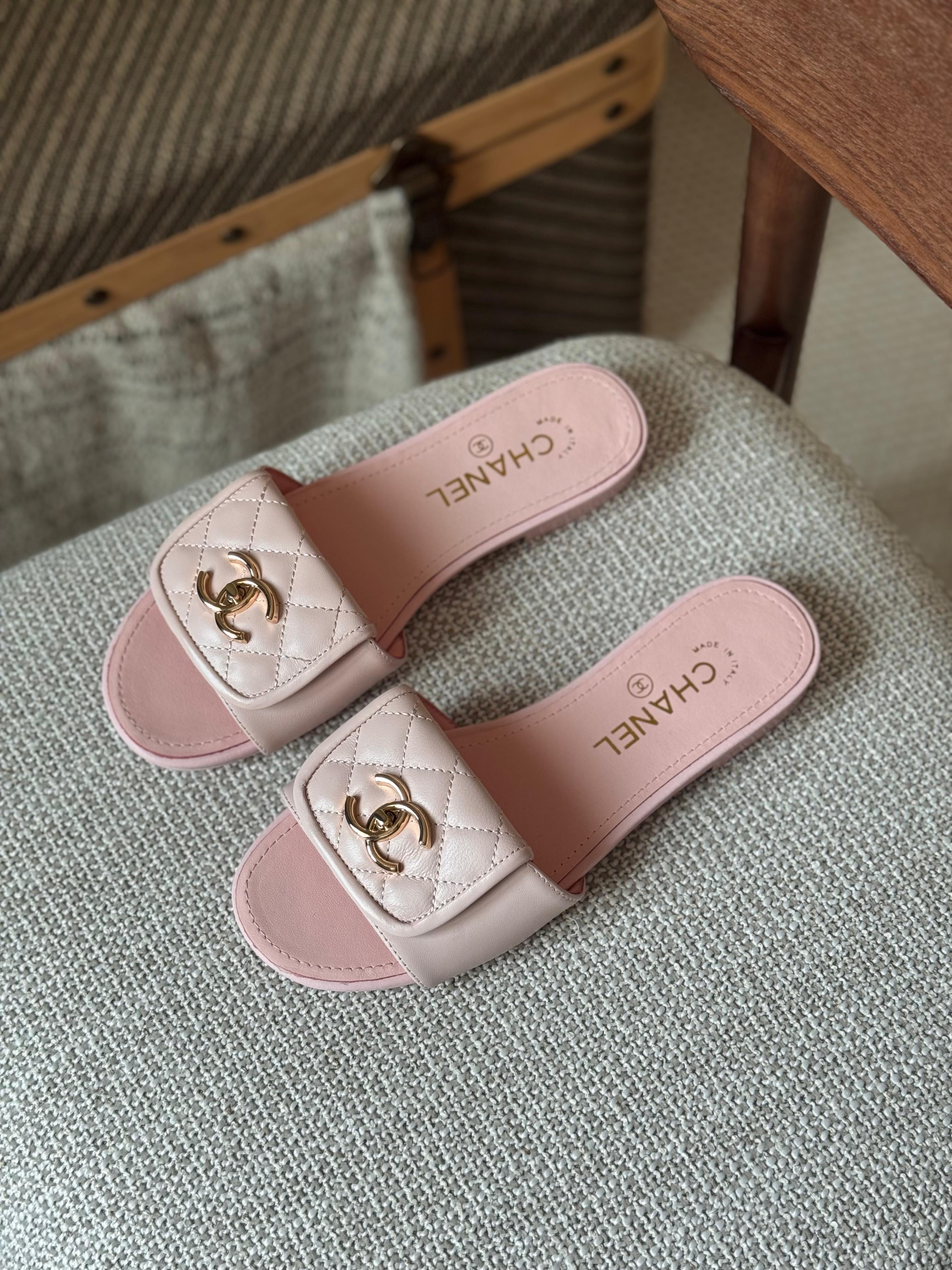 Chanel Lambskin Quilted CC