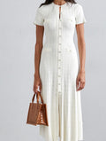 Buy SANDRO Neutral Milona Knit Dress