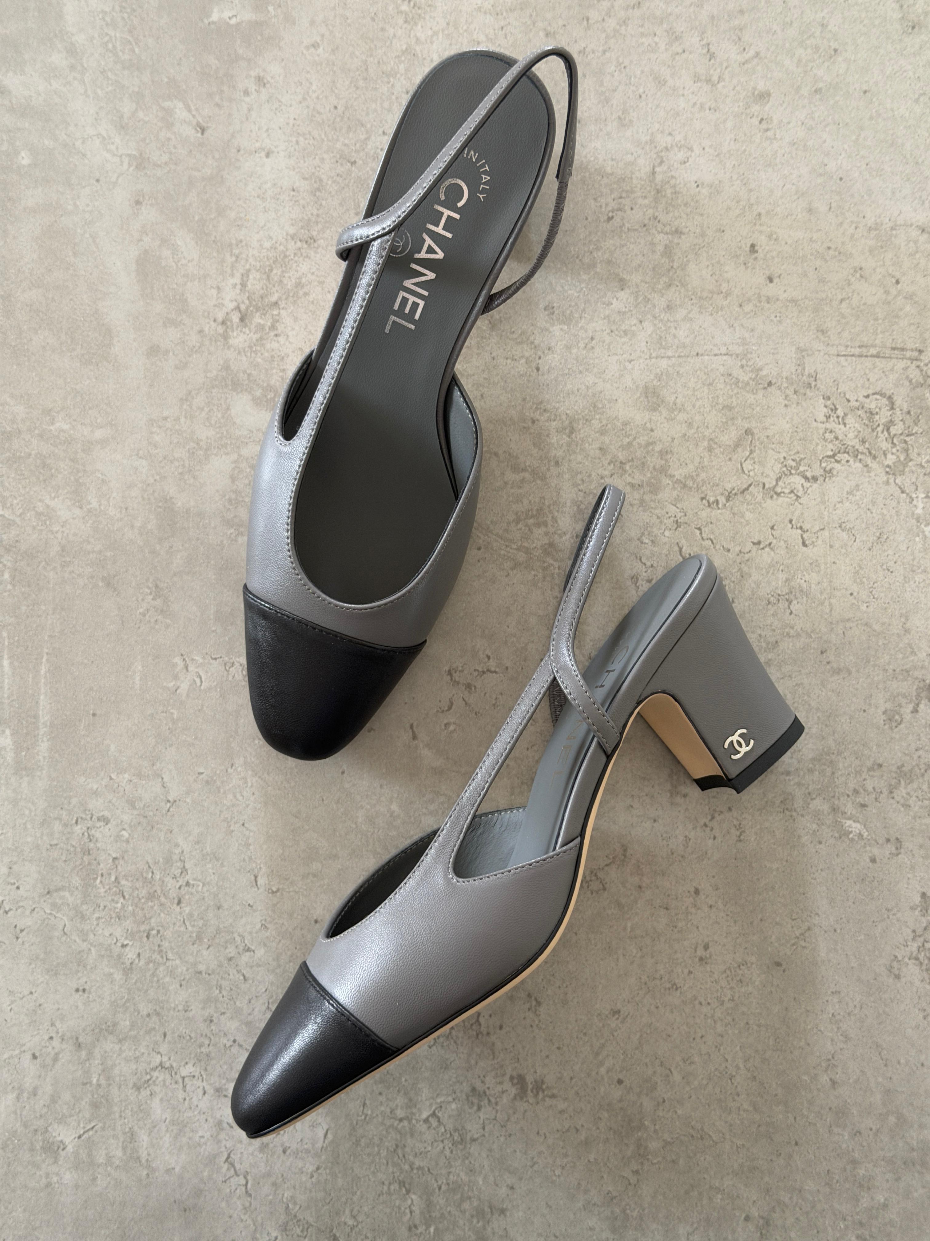 Chanel Heeled Slingbacks