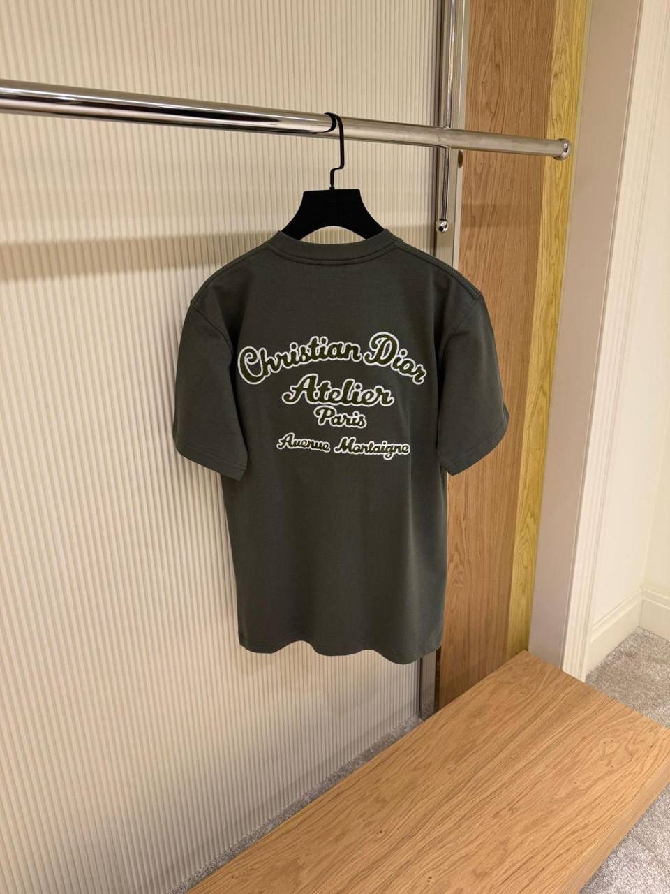 Dior Cotton Pique Embroidered T-Shirt
