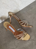 Aquazzura Embellished Tequila Mules 75