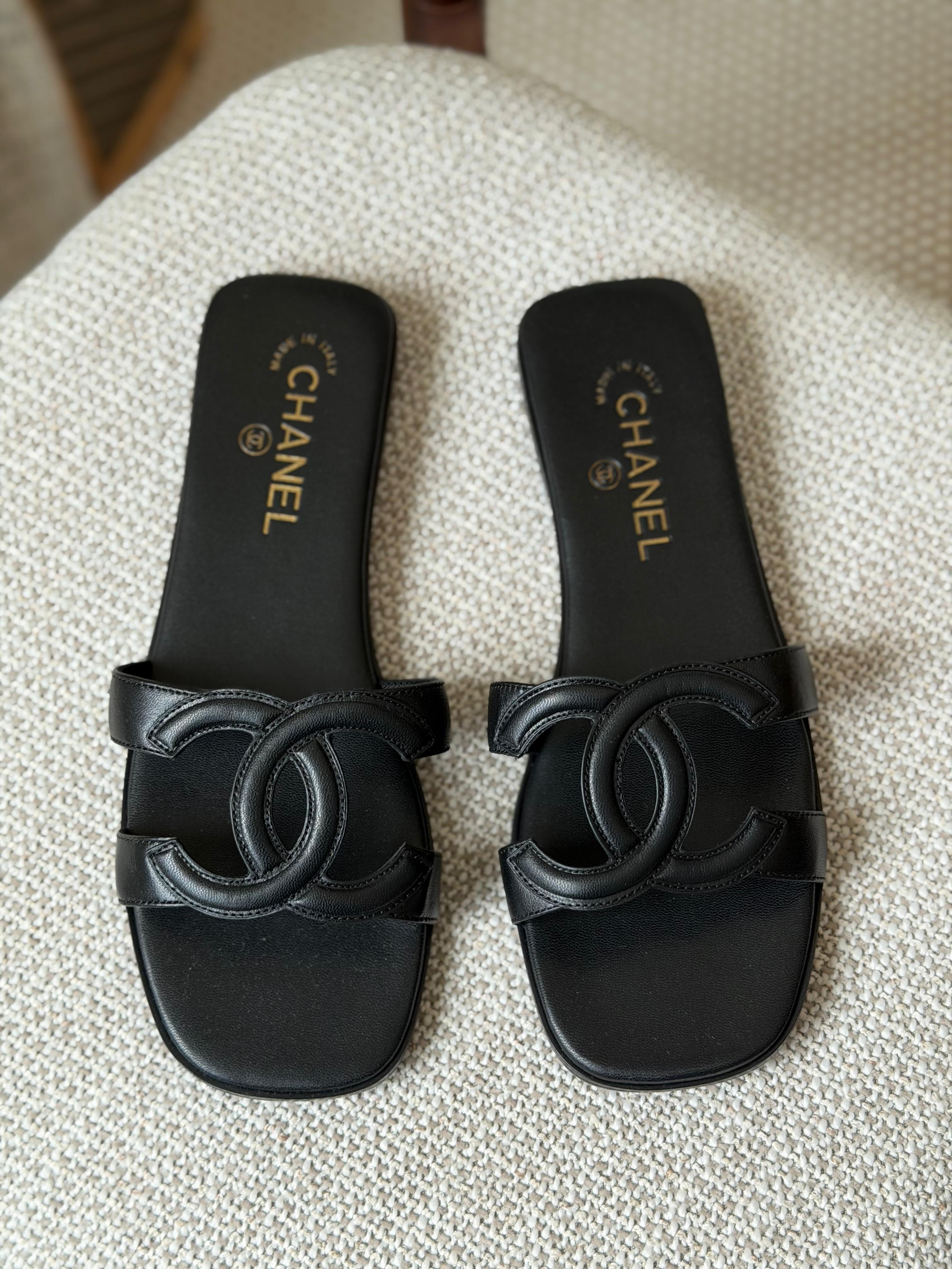 Chanel Laminated Calfskin
