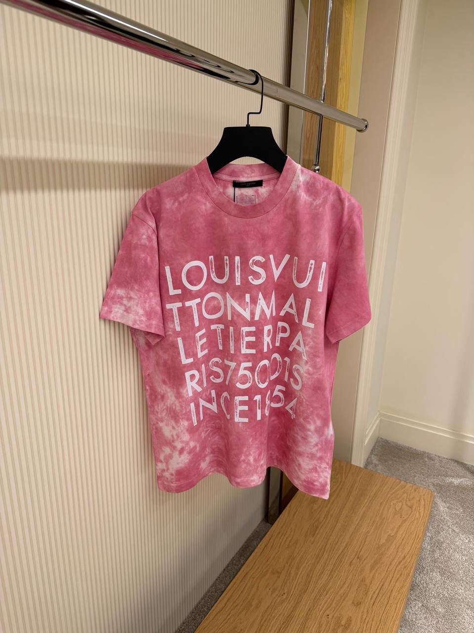 LV Tie-Dye Printed T-Shirt