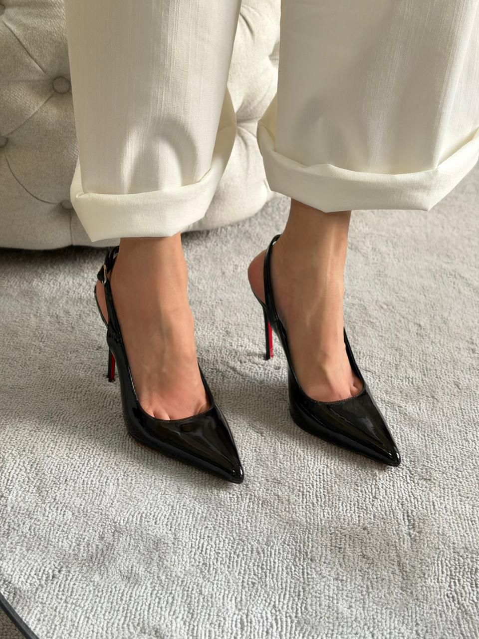 Christian Louboutin Miss Z 100 slingback pumps