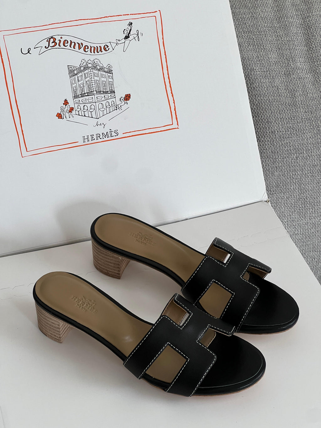 Hermes Oran Sandals