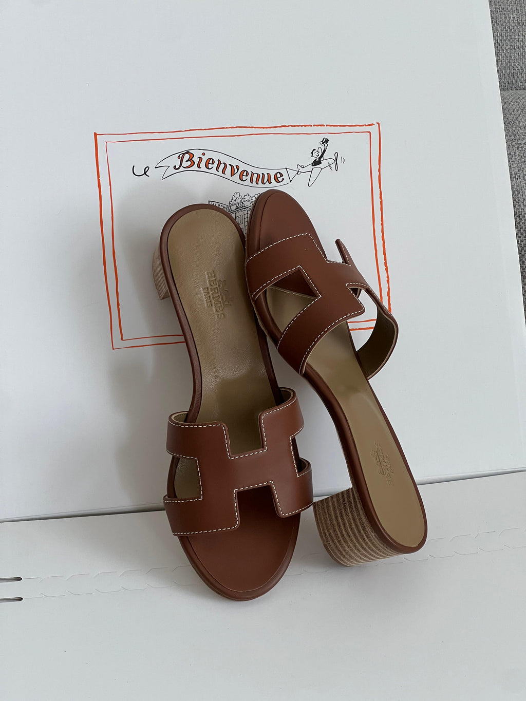 Hermes Oran Sandals