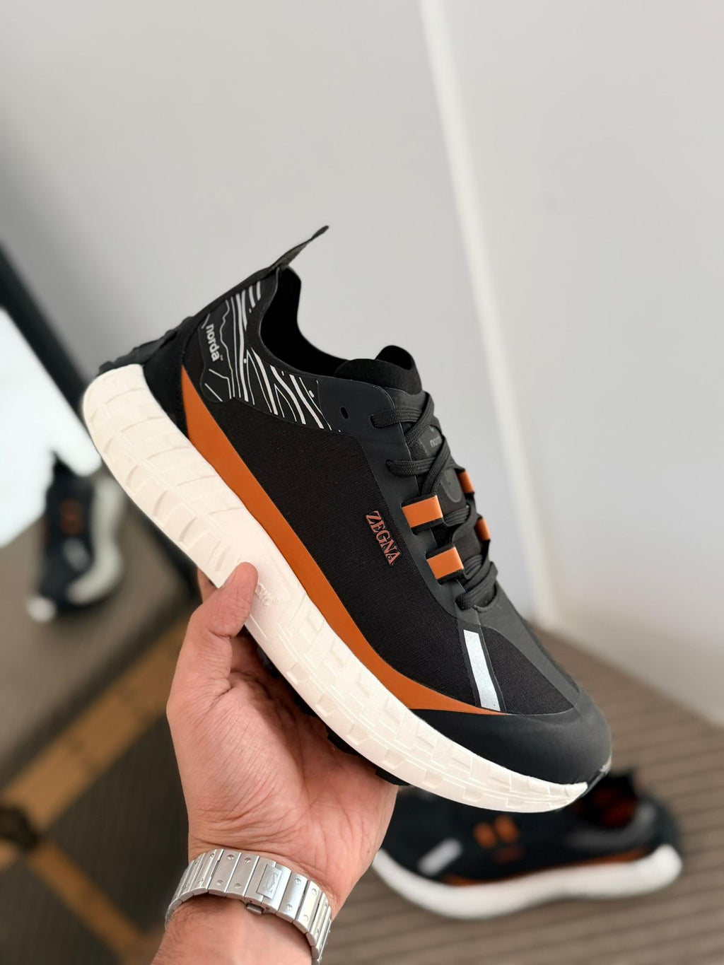 ZEGNA x nord black Sneakers