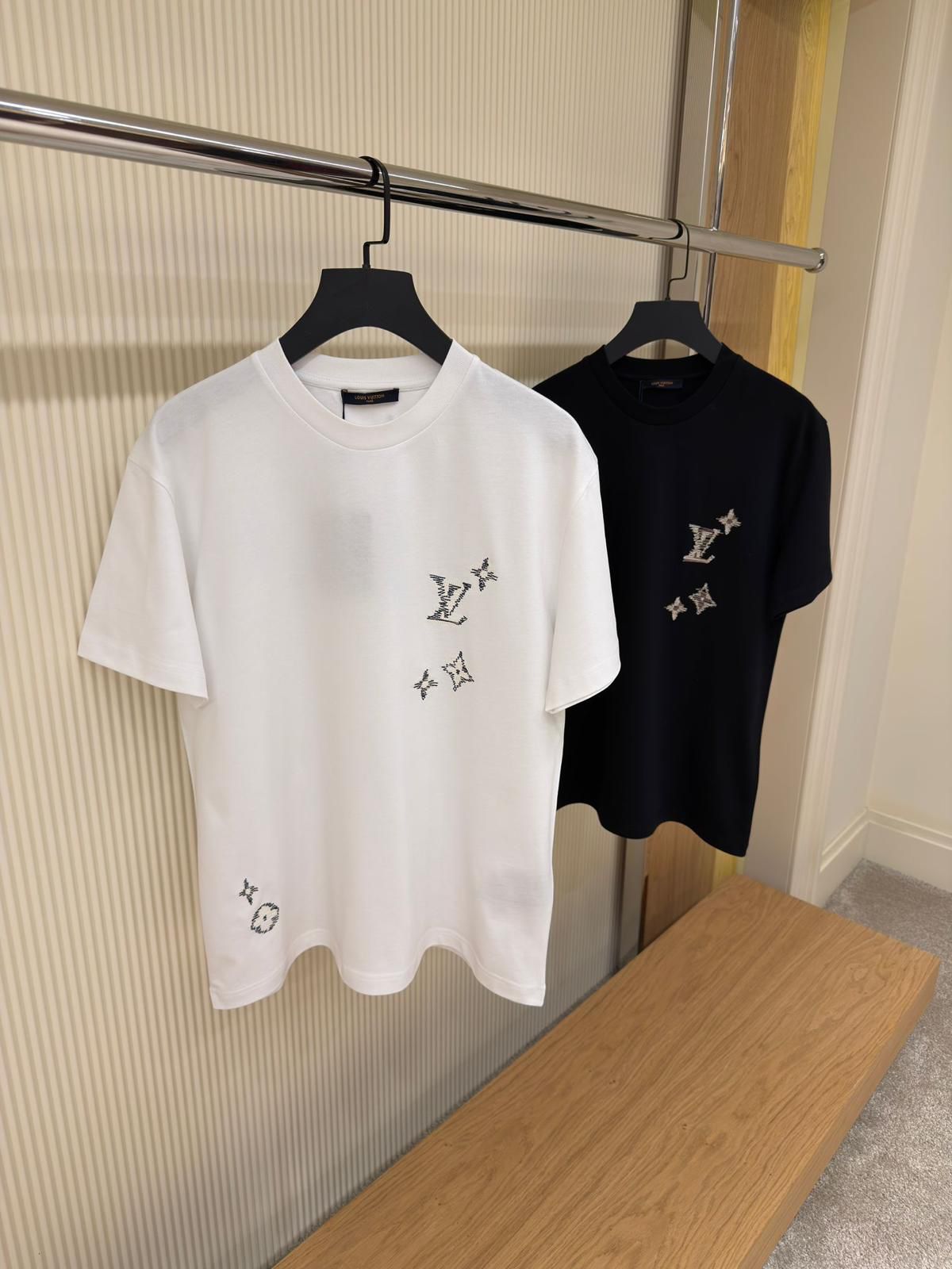 LV Printed Signature T-Shirt