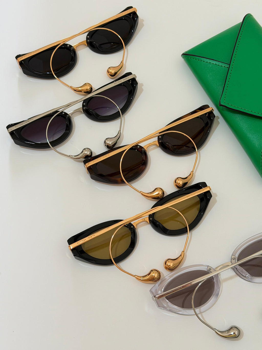 Bottega Veneta Knot cat-eye sunglasses