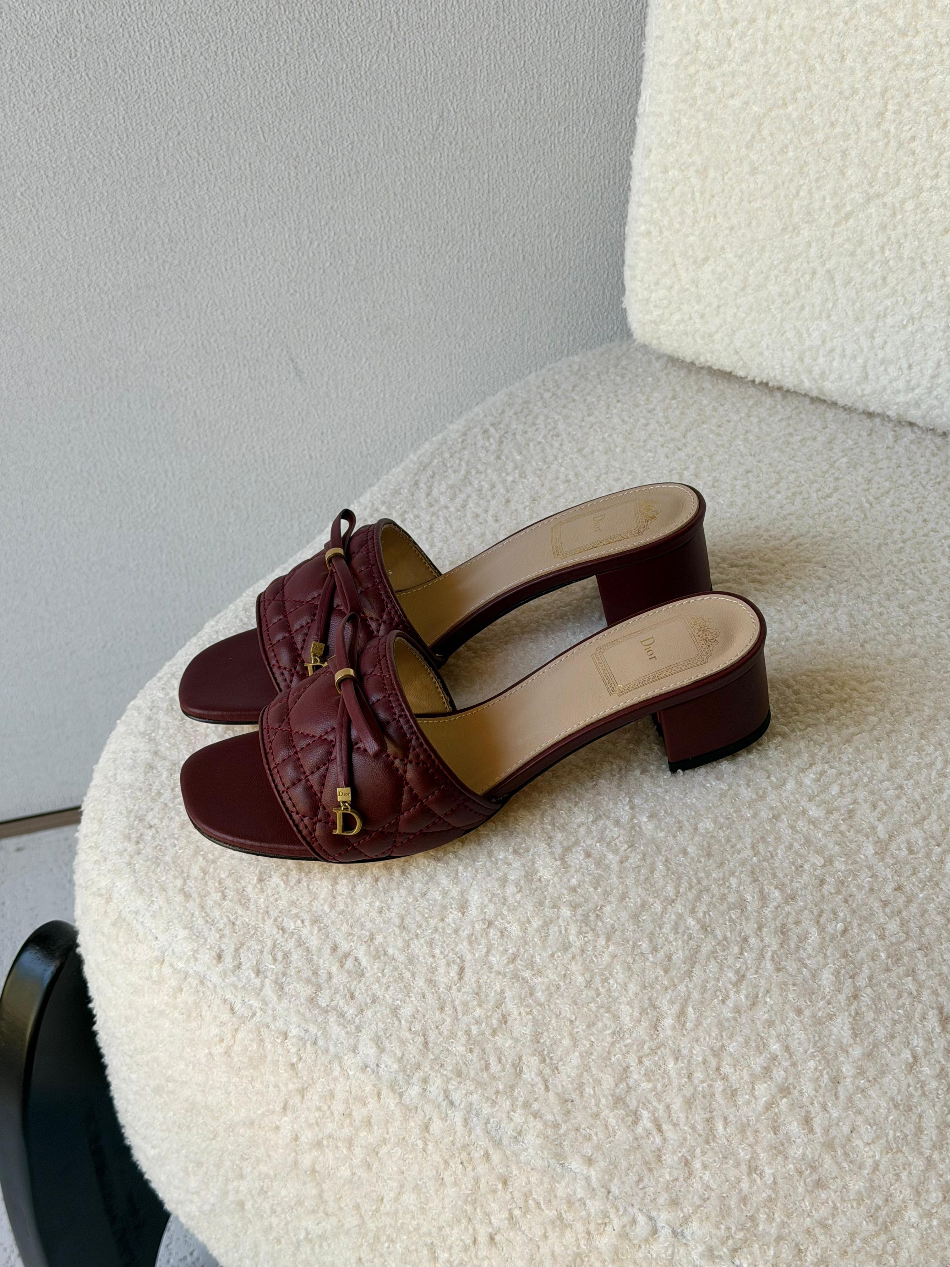 Dior Cannage sandals