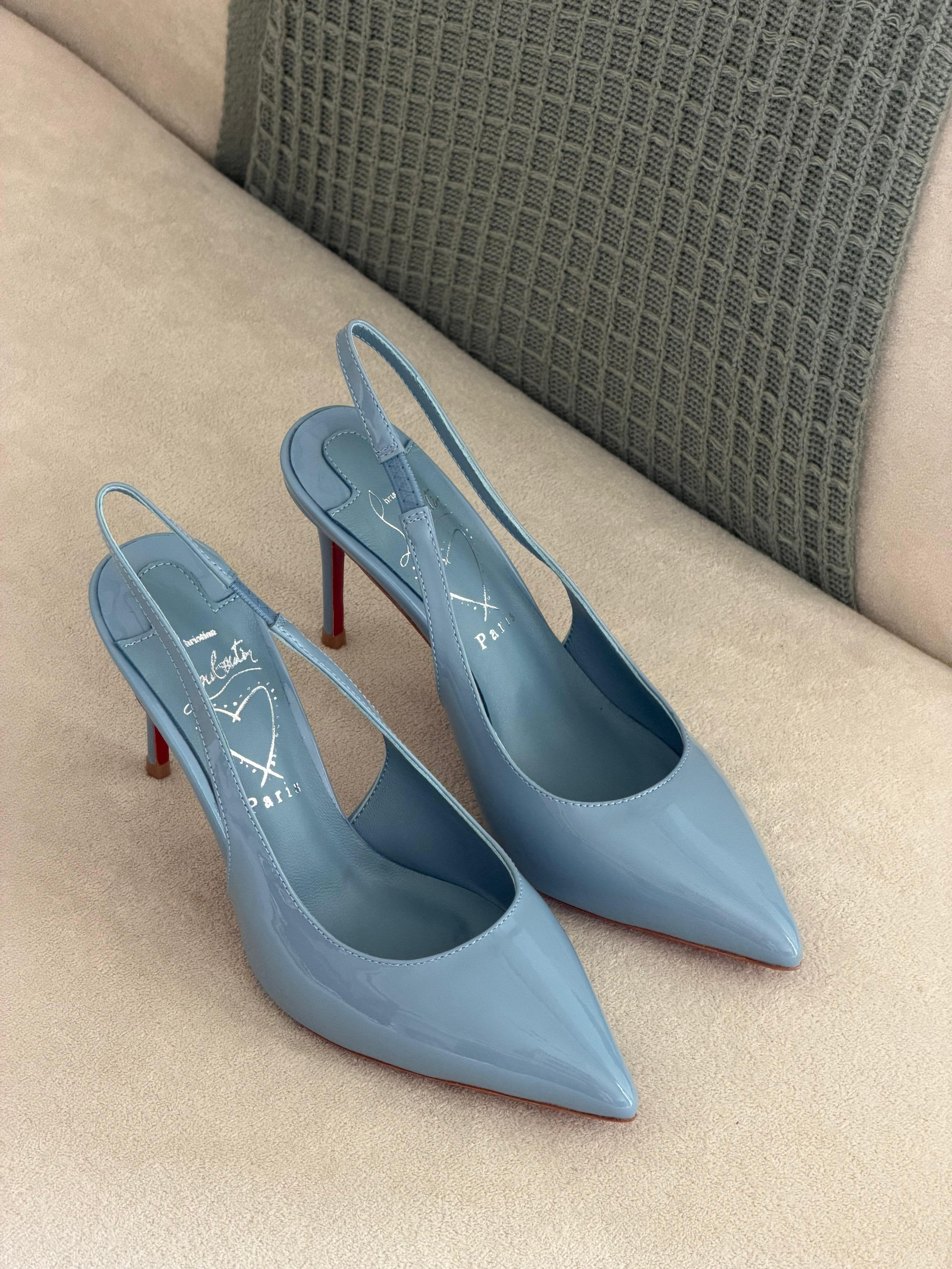 Christian Louboutin Miss Z 100 slingback pumps