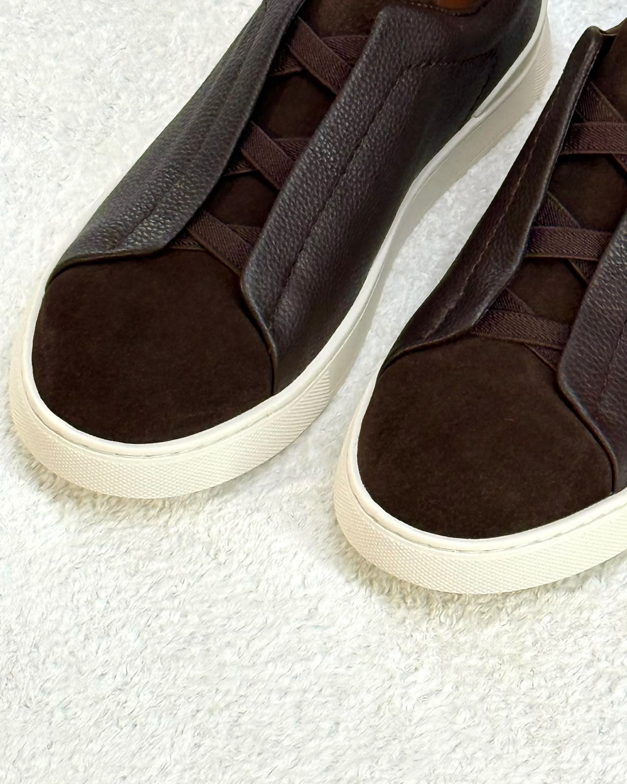 Zegna Triple Stitch Sneakers
