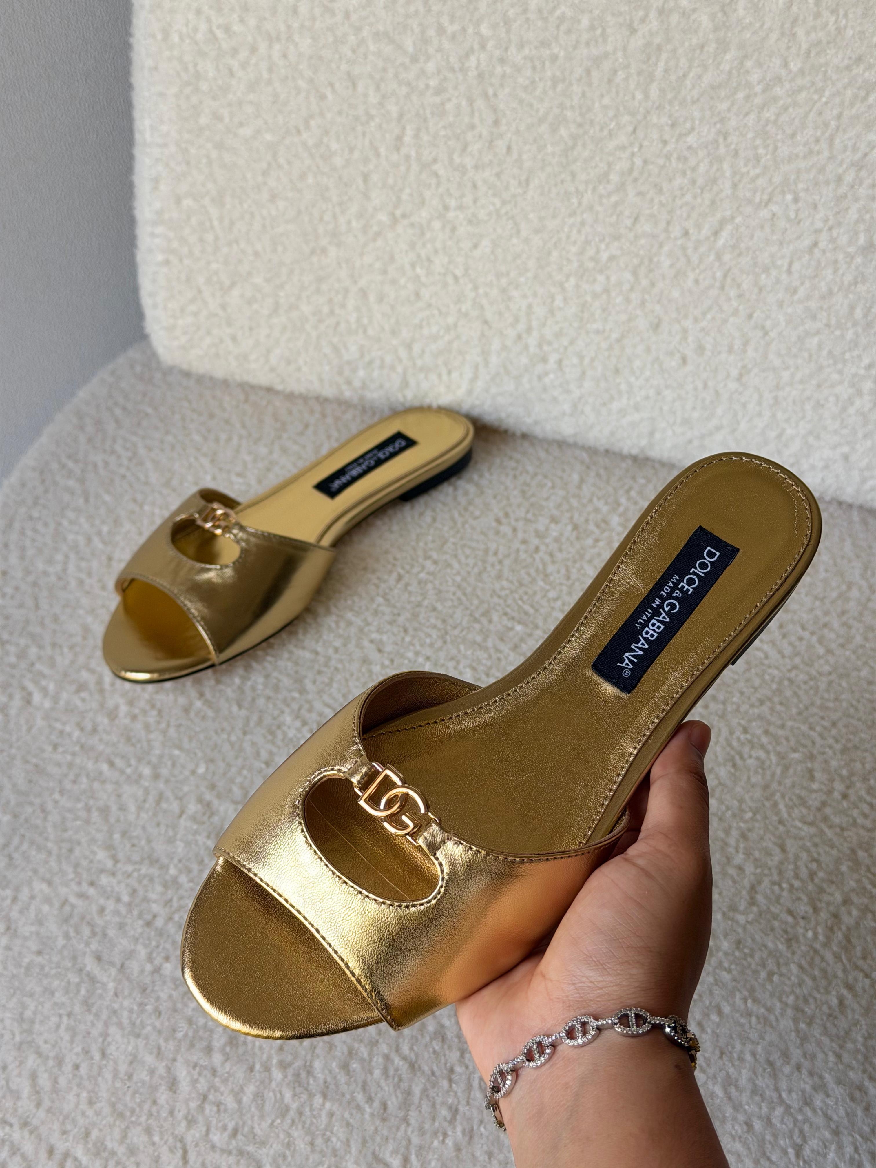 Dolce&Gabbana Lollo slide sandals