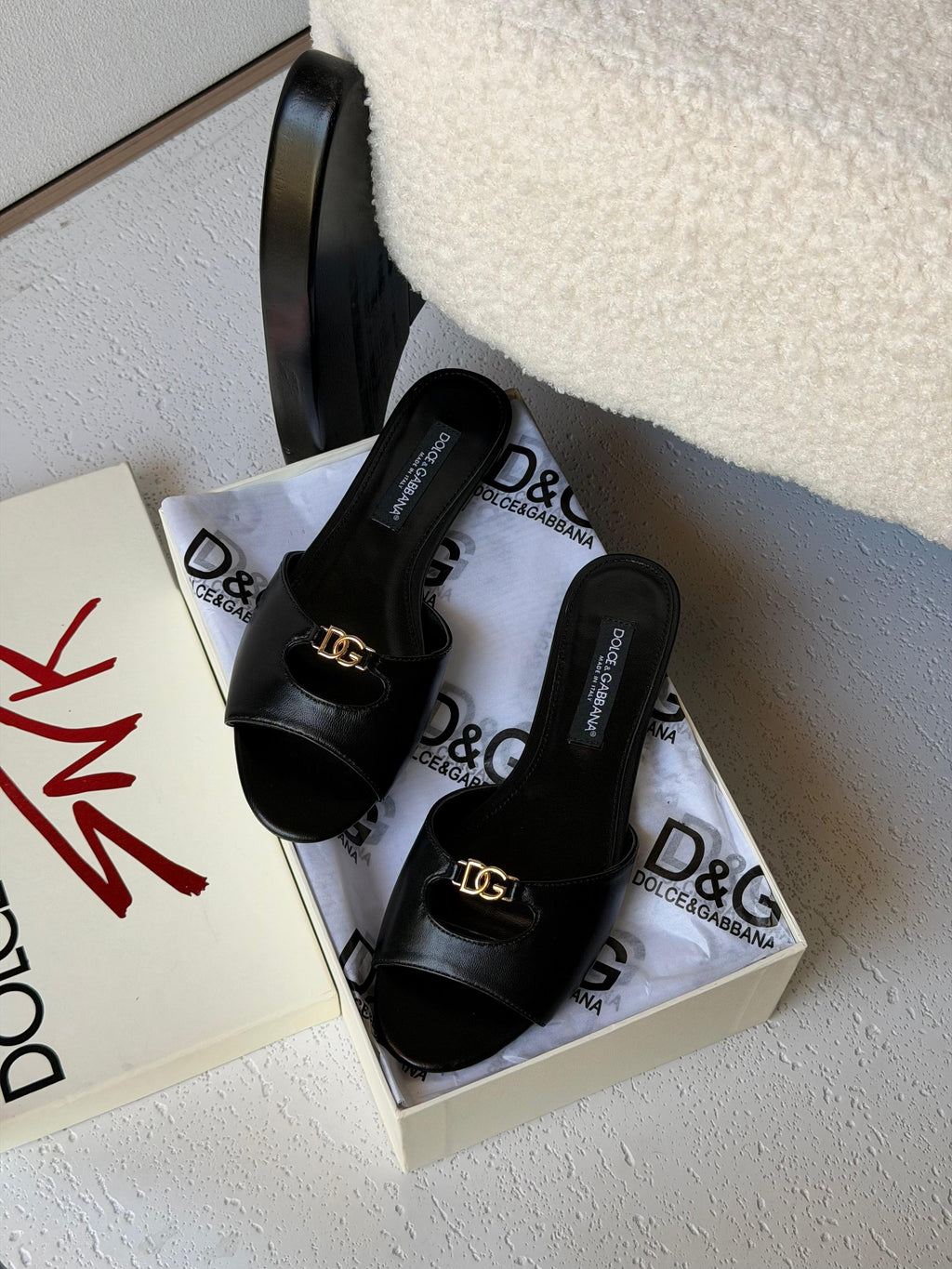 Dolce&Gabbana Lollo slide sandals