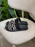Hermes Chypre Sandal Tufted Suede