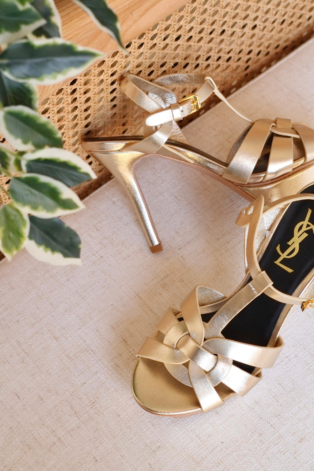 Saint Laurent Tribute platform sandals