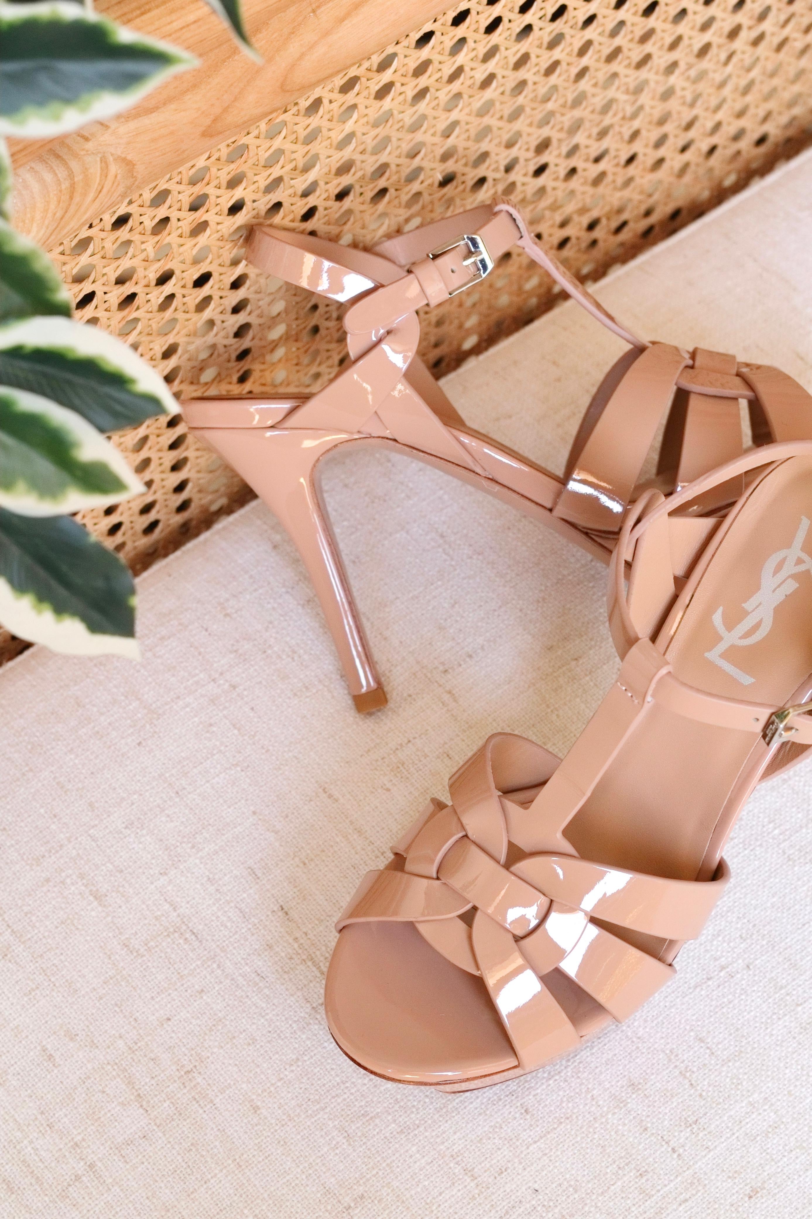 Saint Laurent Tribute platform sandals