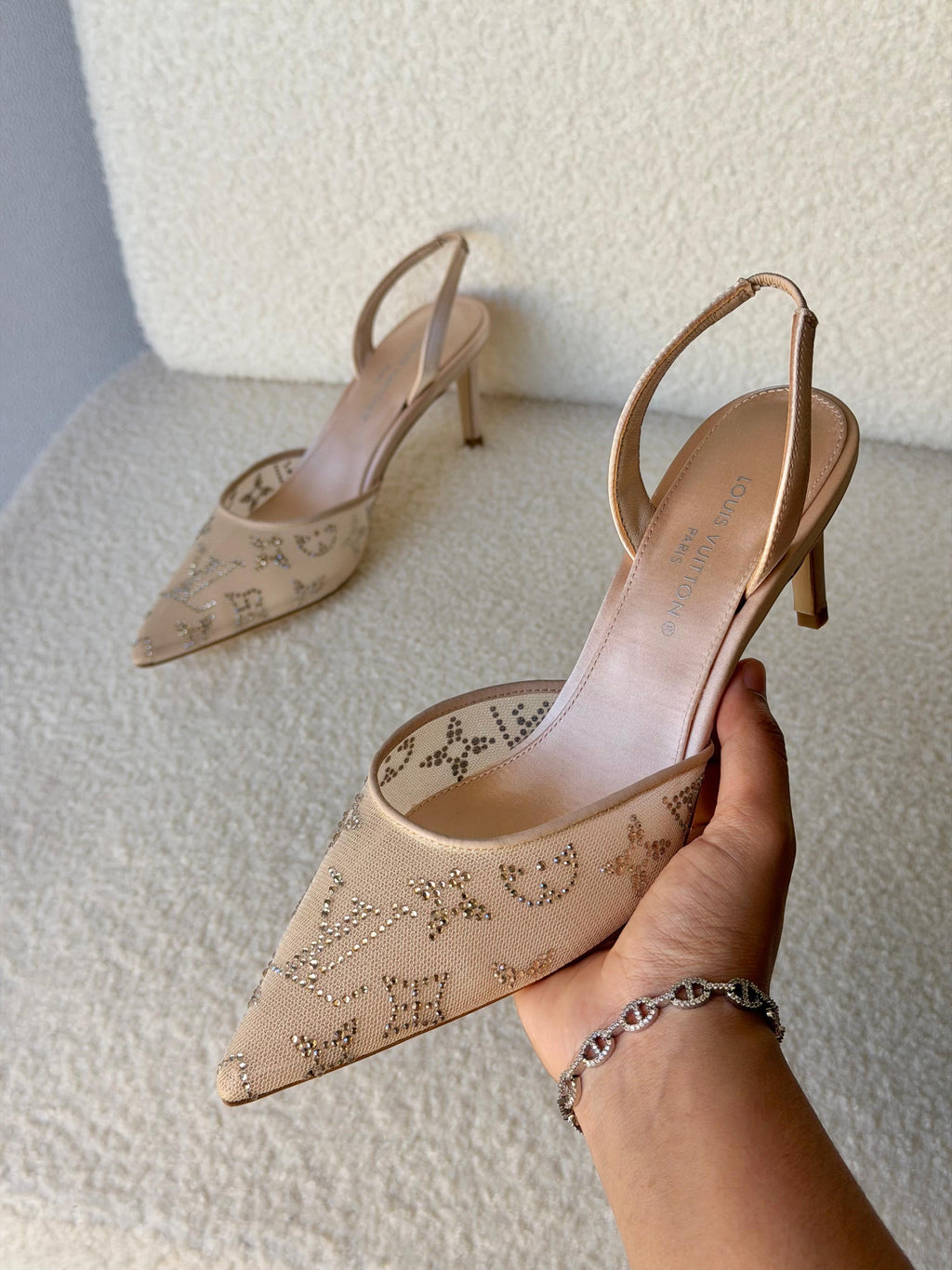 LV Gala Slingback Pump